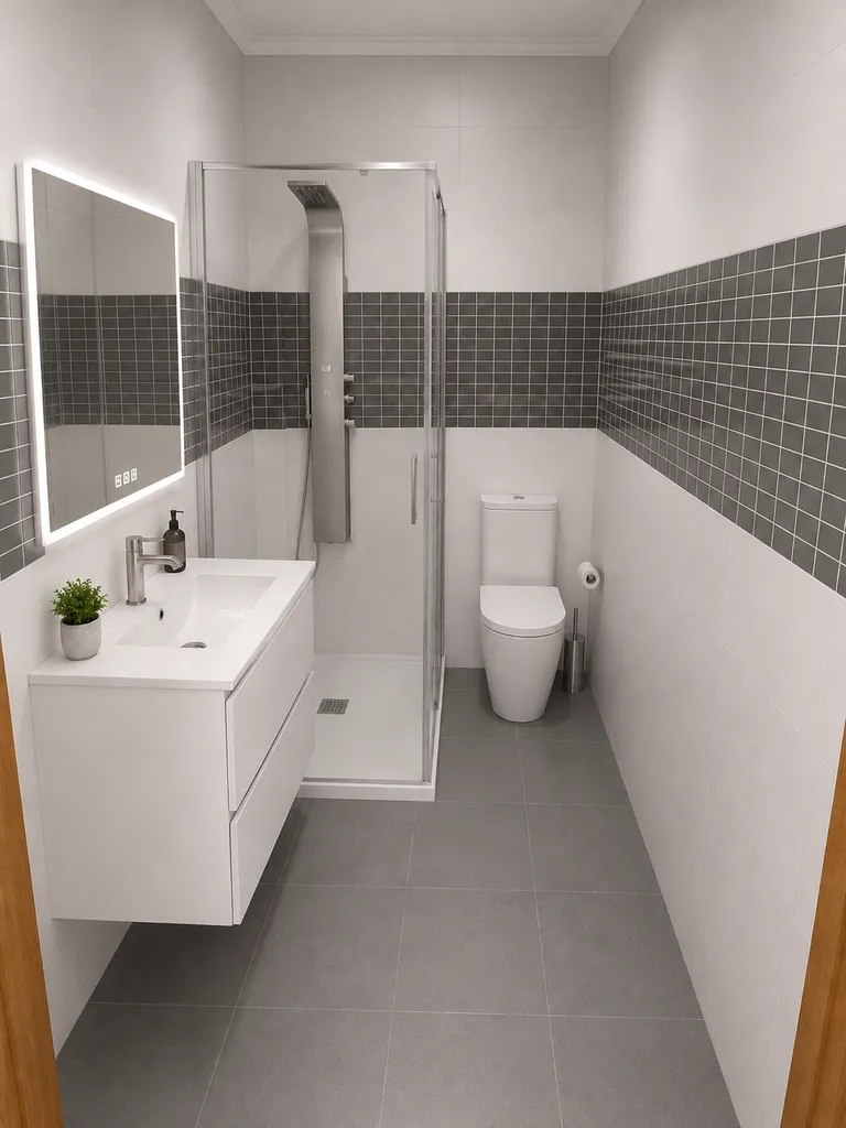 Baño · Gris