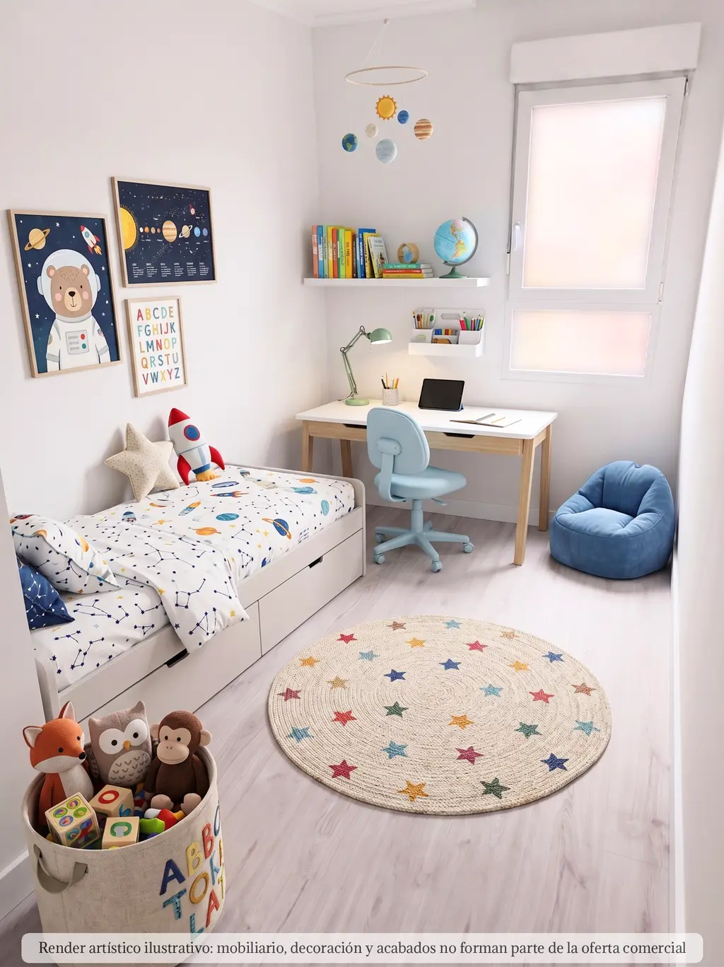 Dormitorio · Render 2