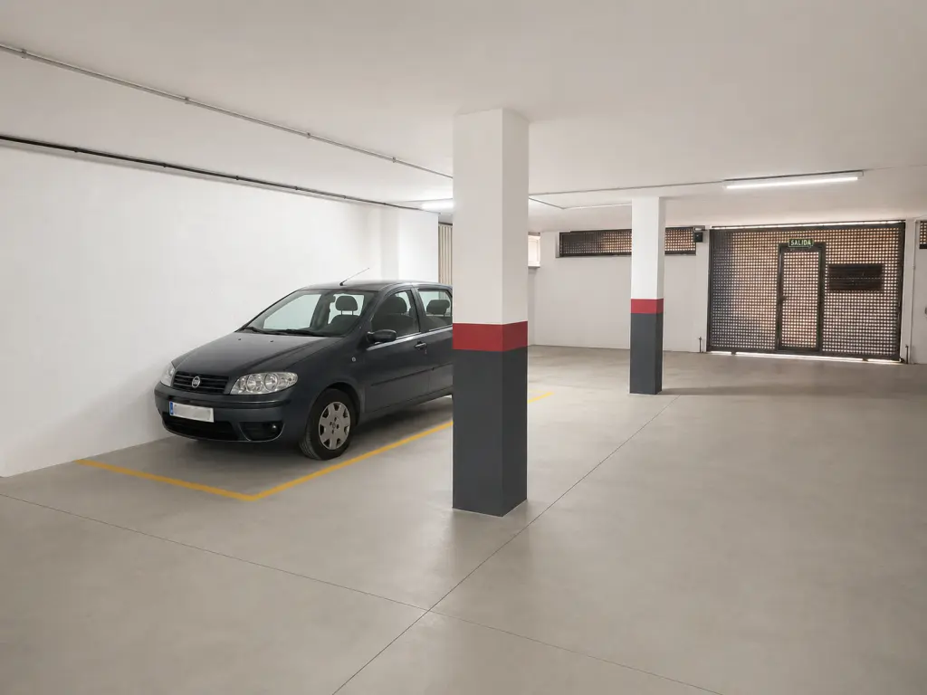 Parking interior · Vista giro